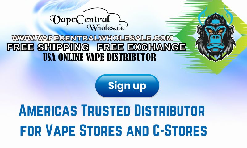 Account VapeCentralWholesale Account VapeCentralWholesale