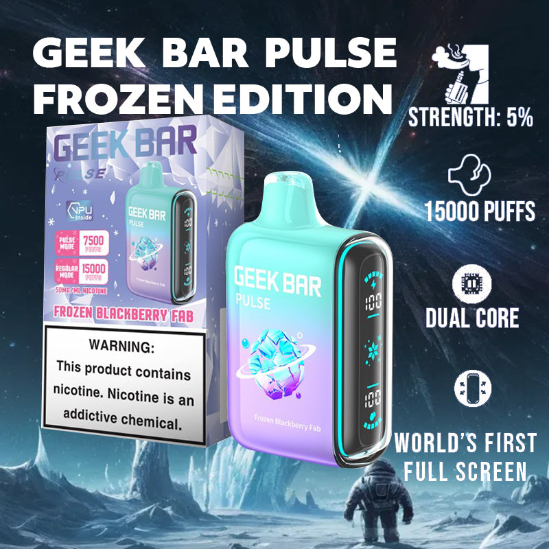 Geek bar Pulse Frozen Edition|Vape central wholesale|Disposable