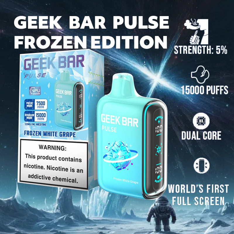 Geek bar Pulse Frozen Edition|Vape central wholesale|Disposable