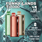 Funky Lands Ti 7000| Disposable Vape Wholesale| Funky Lands vapes| Funky Lands flavor