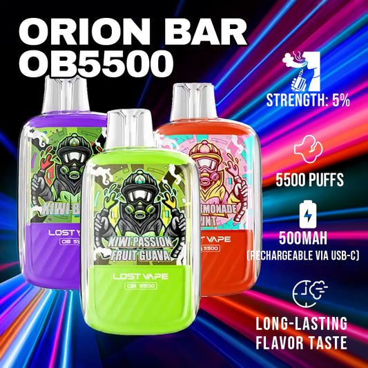 Vape central wholesale|Orion OB5500|Disposable|