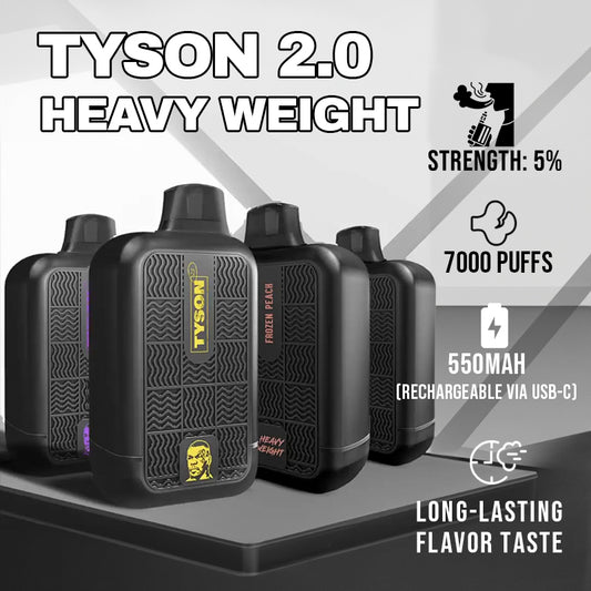 Tyson 2.0 Heavy Weight Disposable Vape Wholesale