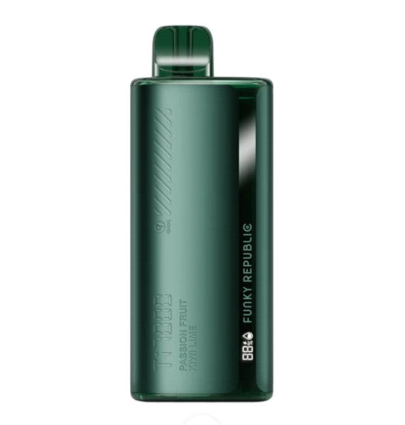 Funky Lands Ti 7000| Disposable Vape Wholesale| Funky Lands vapes| Funky Lands flavor passion fruit kimi lime