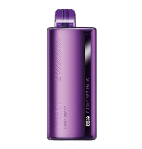 Funky Lands Ti 7000| Disposable Vape Wholesale| Funky Lands vapes| Funky Lands flavor super berry