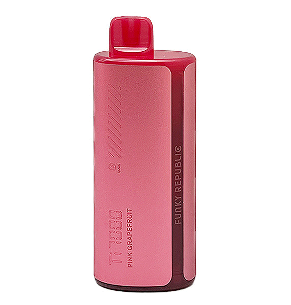Funky Lands Ti 7000| Disposable Vape Wholesale| Funky Lands vapes| Funky Lands flavor pink grapefruit