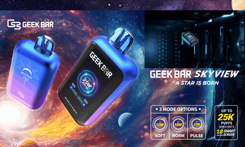 Geek Bar SkyView |sky walker|Vape central wholesale|disposable 