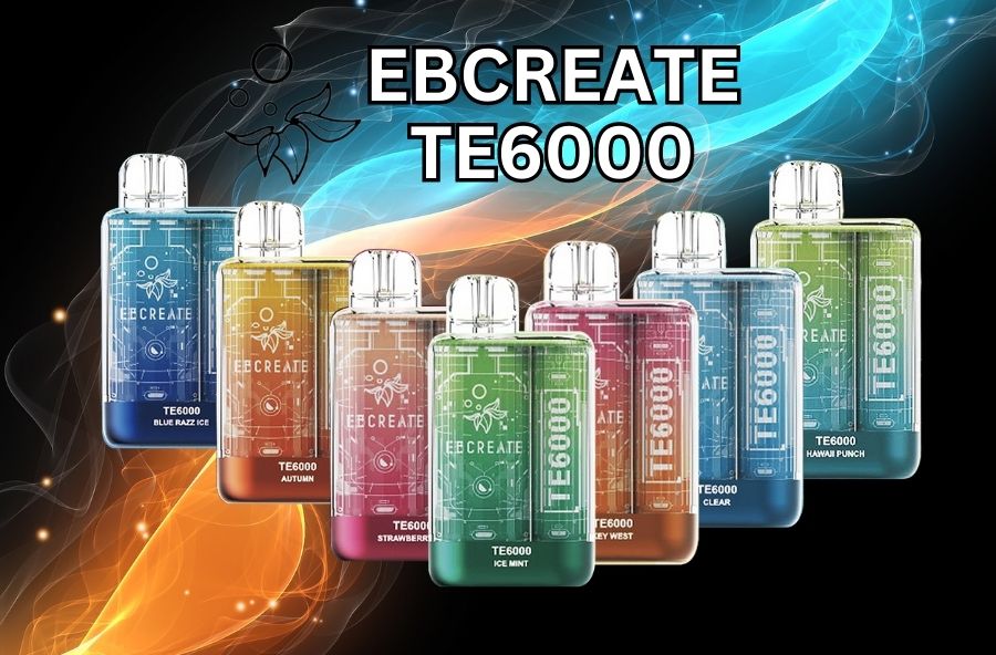 EBCREATE TE6000|EB Create vape review| EB Create reviews| EBCreate Wholesale