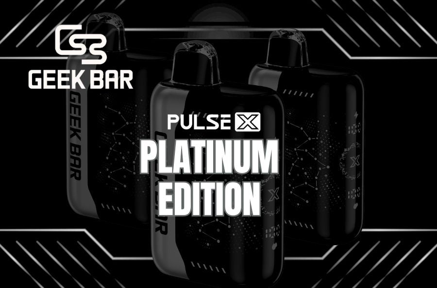 geek bar pulse x platinum edition |vape central wholesale|disposable