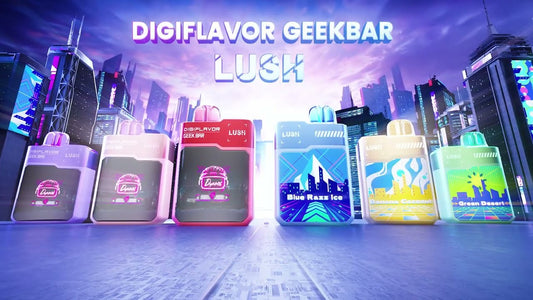 DIGIFLAVOR x GEEKBAR LUSH 20K VAPE REVIEW: TASTE OF CYBERPUNK VIBES