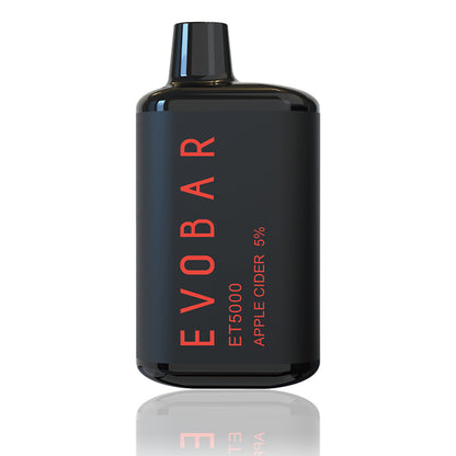 Vape Central Wholesale | EVOBAR Black Edition ET5000 5% | evo bar| evo vape| evo bar vape wholesale| disposable vape wholesale| disposable vape| evo bar flavor apple cider