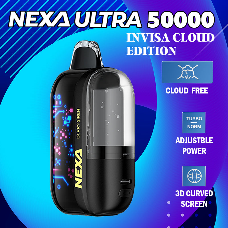 disposable vape|vape wholesale|vapes|disposables|nexa invisa cloud edition 50k|Berry Siren