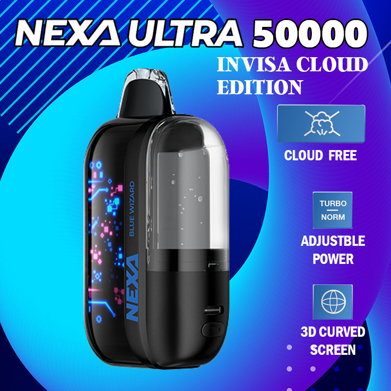 disposable vape|vape wholesale|vapes|disposables|nexa invisa cloud edition 50k|Blue Wizard