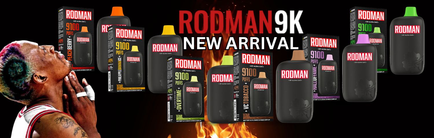 Vape Central Wholesale|Rodman 9100|disposable|5%