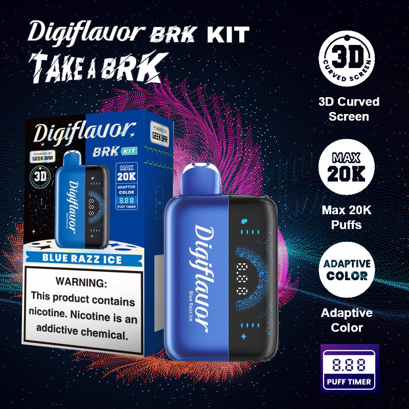 disposable vape|vape wholesale|vapes|disposables|Digiflavor BRK KIT |vape shop|blue razz ice