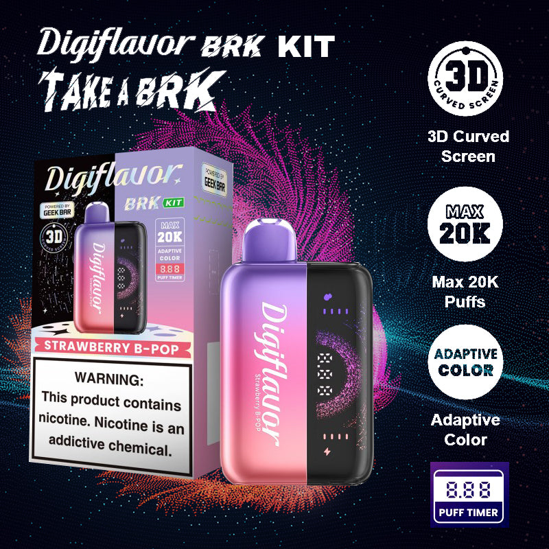 disposable vape|vape wholesale|vapes|disposables|Digiflavor BRK KIT |vape shop|strawberry b-pop