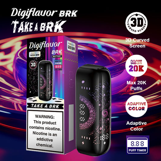 Geekbar Digiflavor brk Bettery|TAKE A BRK|vape central wholesale|wholesaler|disposable|bettery