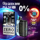 Geekbar Pulse X 0%|vape central wholesale|disposable|blue rancher