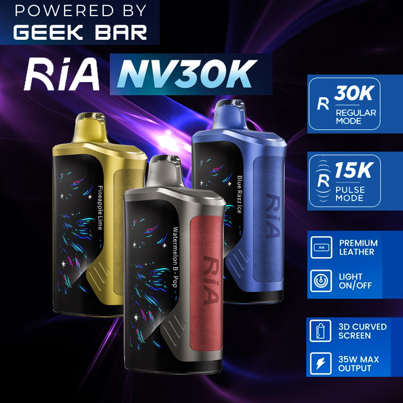 GEEK BAR RIA NV30K Disposable 5% Wholesale