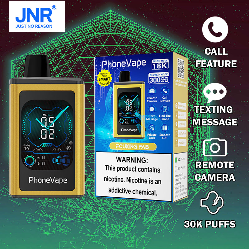 JNR Phonevape 30k |vape central wholesale|disposable|Fcuking fab