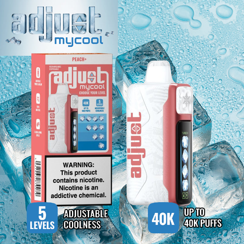 LostMary Adjust Mycool|Vape central wholesale|disposable|wholesaler|peach+