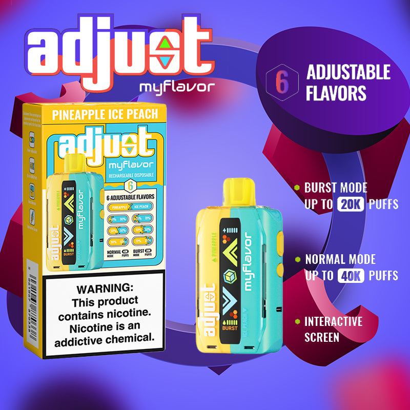 Lost Mary Adjust My Flavor 40K|Vape central wholesale|disposable|wholesaler|apple ice peach