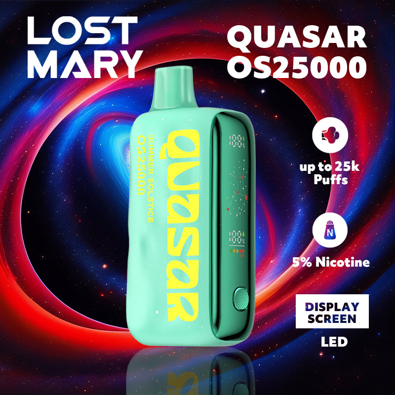 Lost Mary Quasar os25000|Vape central wholesale|disposable|Wholesaler|summer solstice
