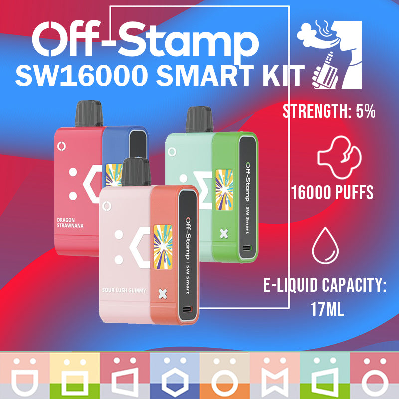 OFF-STAMP SW16K SMART KIT 16k|vape central wholesale|disposable|wholesaler