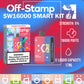 OFF-STAMP SW16K SMART KIT 16k|vape central wholesale|disposable|wholesaler|dragon strawnana