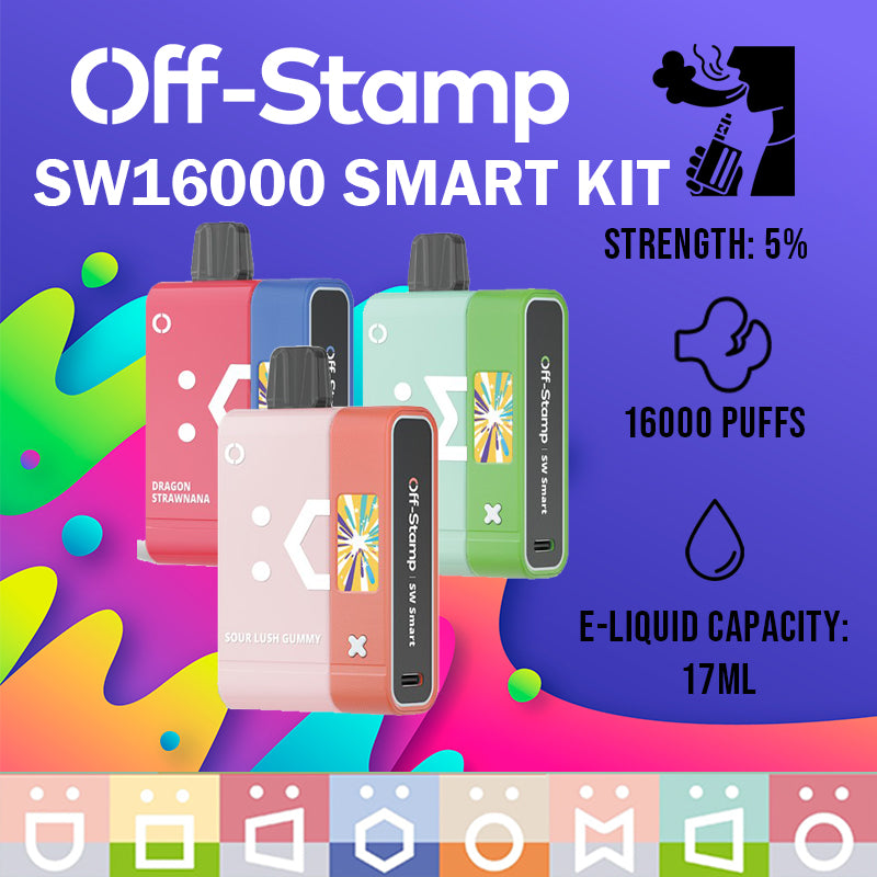 OFF-STAMP SW16K SMART KIT|vape central wholesale|disposable|wholesaler