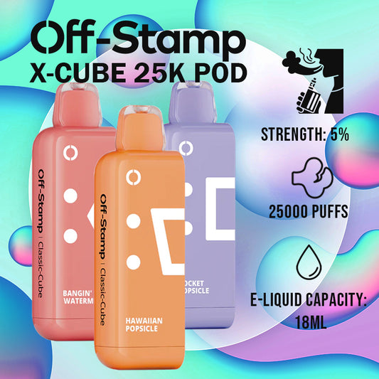 disposable vape|vape wholesale|vapes|disposables|OFF STAMP X CUBE 25K POD 