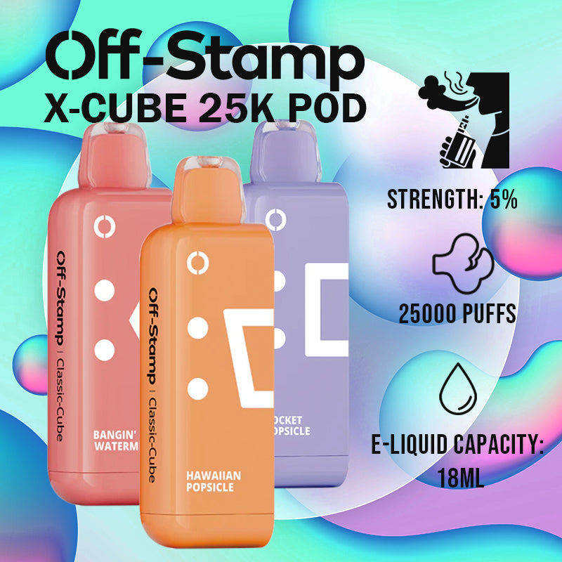 Off-Stamp X Cube 25K POD Classic & Sweet Disposable