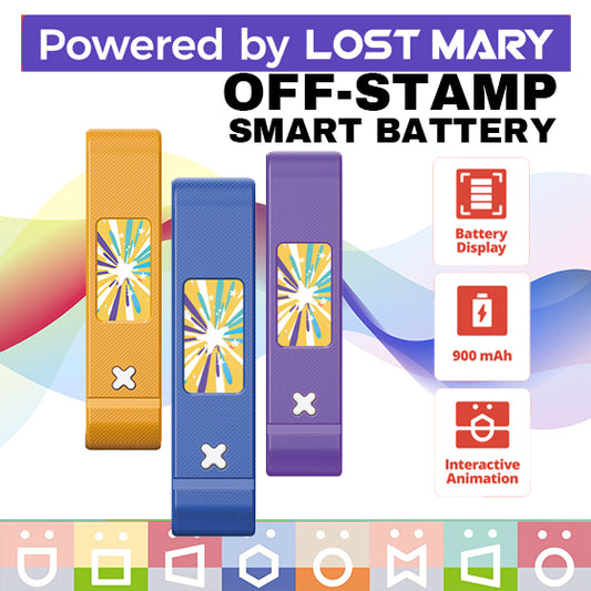 Off-Stamp SW Smart Battery Device|LostMary off-stamp|Smart battery|Disposable|vape central wholesale|