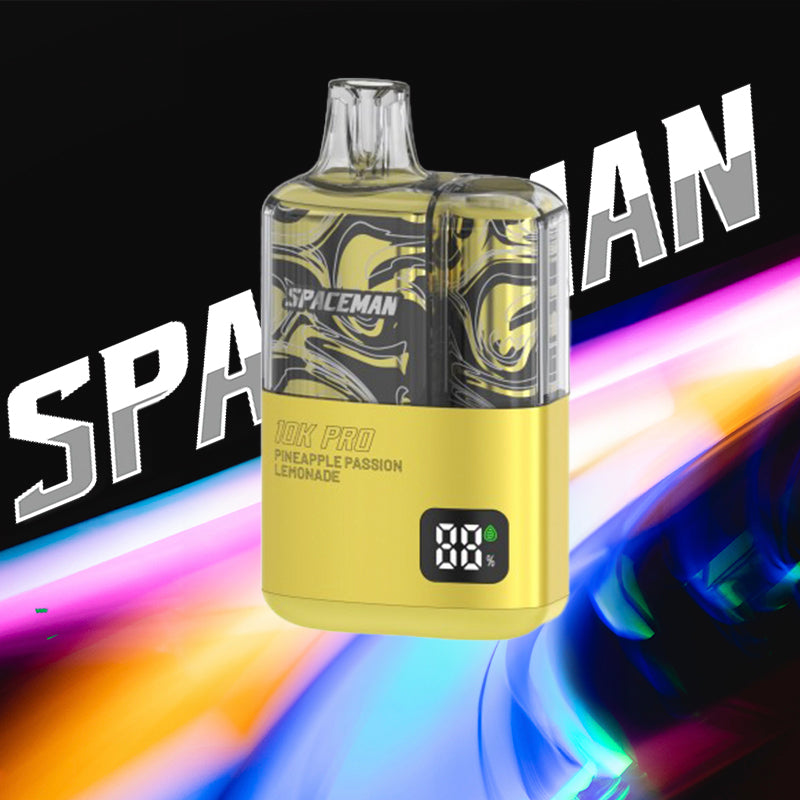 Vape Central Wholesale| Disposable| Spaceman 10k PRO|pineapple passion lemonade
