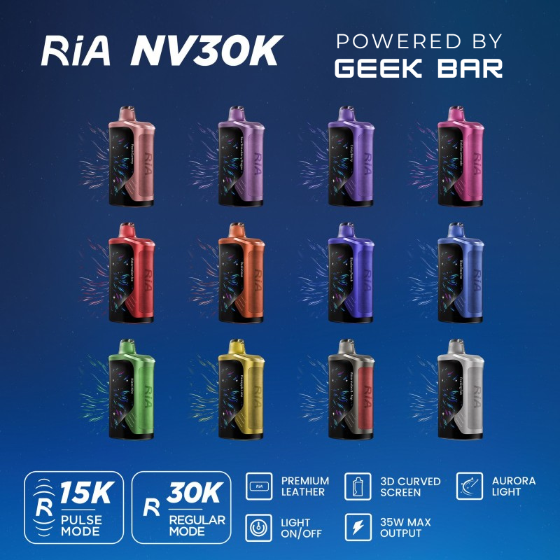 Geekbar RIA NV30K|disposable vape|vape wholesale|vapes|disposables|