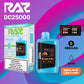 Raz DC25k|vape central wholesale|disposable|Razzle Dazzle