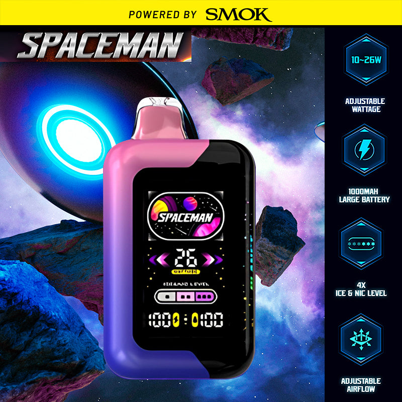 Spacemen sp40k |Vape Central Wholesale|Disposable|wholesaler|distro|sour stawberry pop