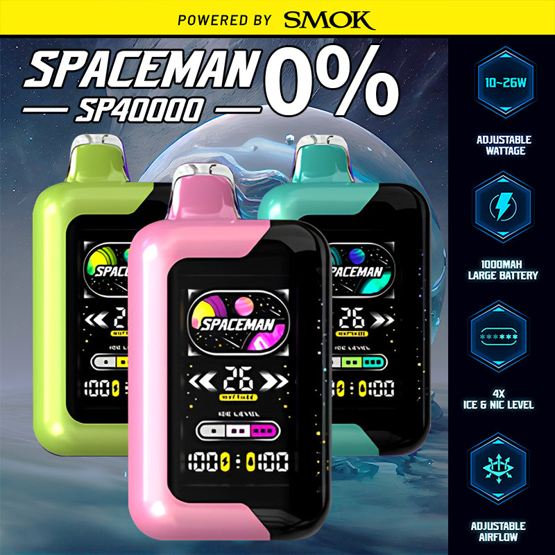 Spacemen sp40k 0 nicotine |Vape Central Wholesale|Disposable|wholesaler|distro