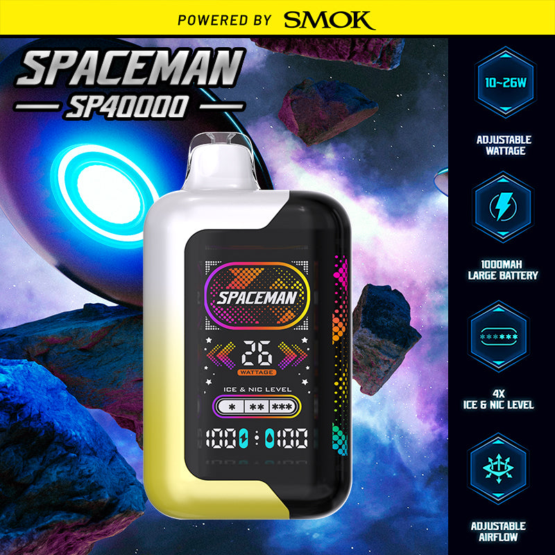 Spacemen sp40k |Vape Central Wholesale|Disposable|wholesaler|distro|Lemon pop