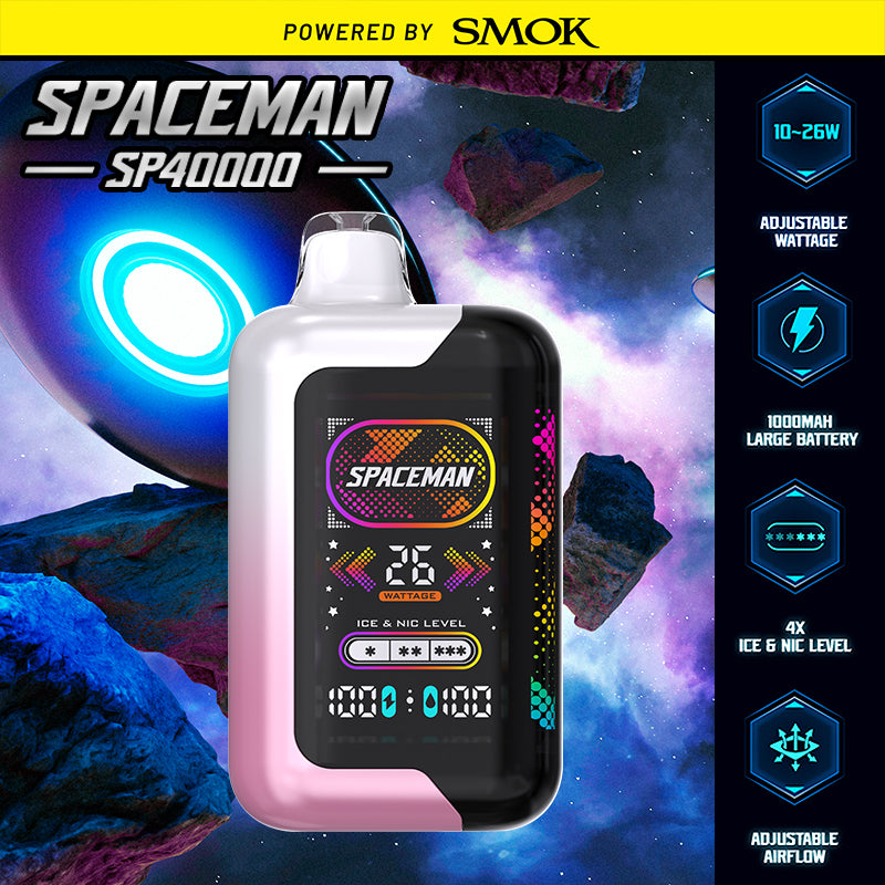 Spacemen sp40k |Vape Central Wholesale|Disposable|wholesaler|distro|pink lemonade