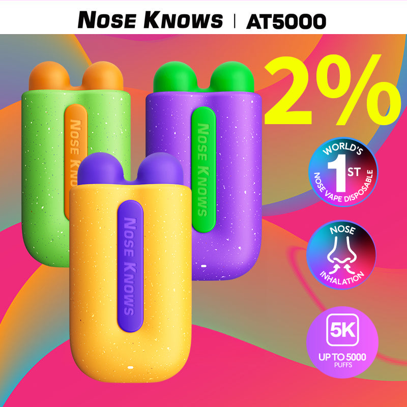 VOZOL Nose Knows AT5000 2% Wholesale |Vape central wholesale|disposable|wholesaler