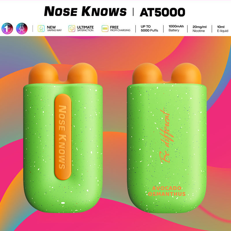 VOZOL Nose Knows AT5000 Wholesale |Vape central wholesale|disposable|wholesaler|avocadoosmanthus