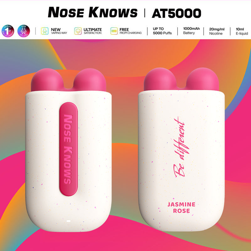 VOZOL Nose Knows AT5000 Wholesale |Vape central wholesale|disposable|wholesaler|jasmine rose