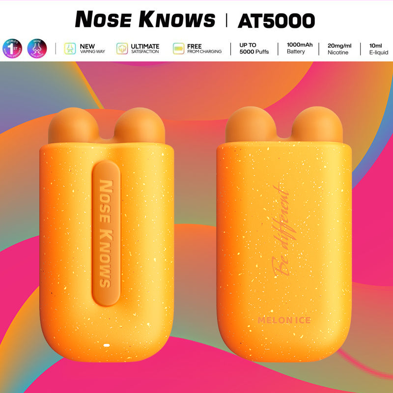 VOZOL Nose Knows AT5000 Wholesale |Vape central wholesale|disposable|wholesaler|melon ice