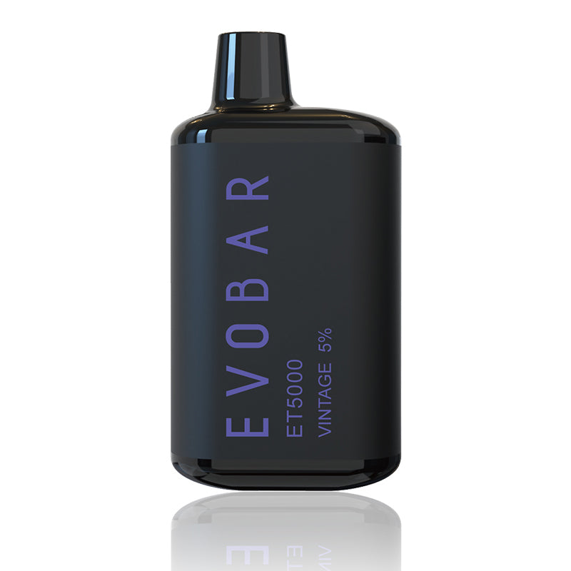 Vape Central Wholesale | EVOBAR Black Edition ET5000 5% | evo bar| evo vape| evo bar vape wholesale| disposable vape wholesale| disposable vape| evo bar flavor vintage 