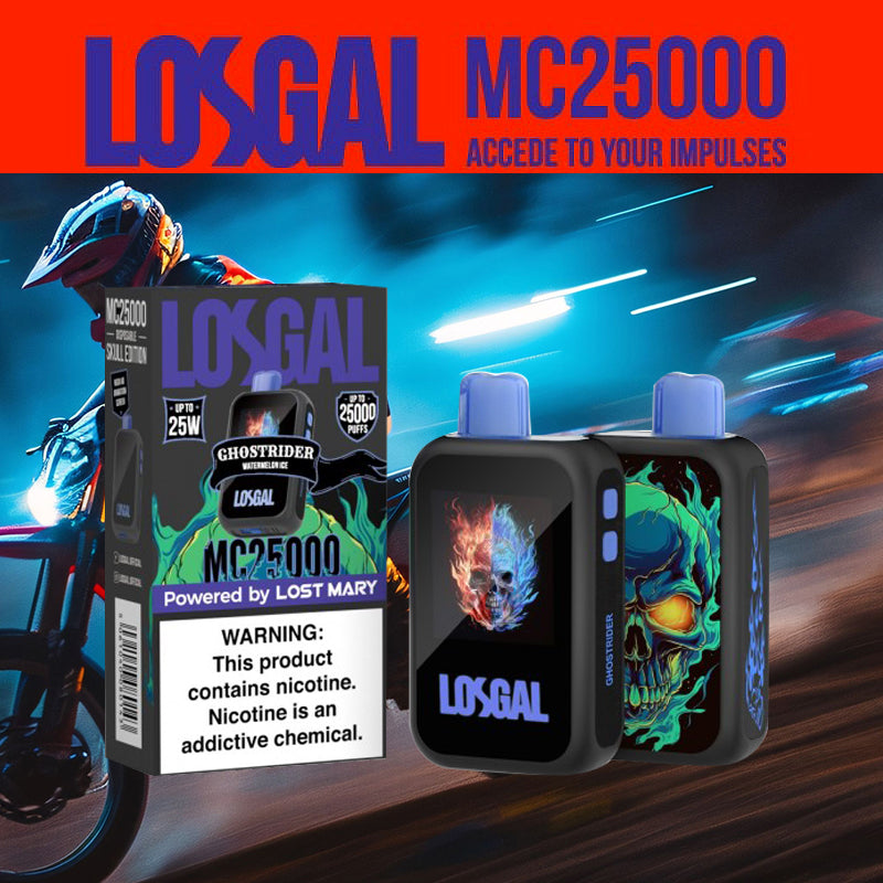 LOSGAL MC25K |Vape central wholesale|disposable|Watermelon ice