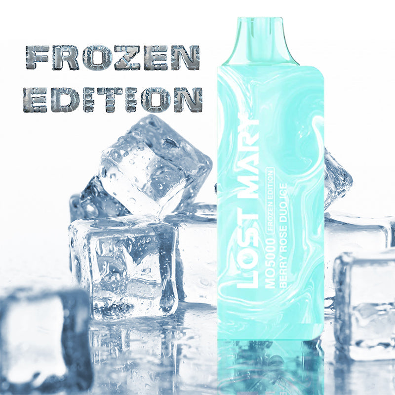 Vape Central Wholesale Lost Marry Mo5000 Frozen Edition| Disposable vape wholesale| Lost Mary MO5000 frozen vape wholesale| lost mary mo5000 frozen flavor berry rose duo ice
