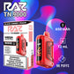 Raz tn9000|vape central wholesale|disposable|black cherry peach