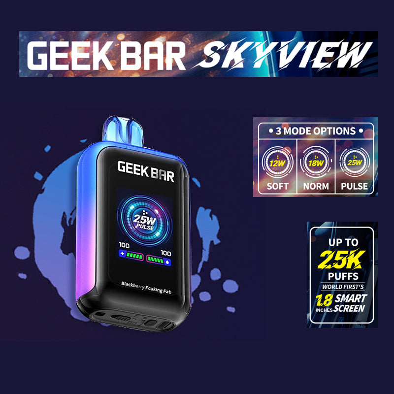 Geek Bar SkyView |Vape central wholesale|disposable |Blackberry Fcuking Fab
