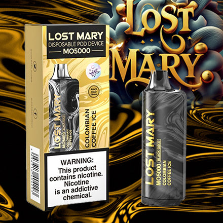 lost mary gold edition| vape central wholesale|disposable|colombian coffee ice