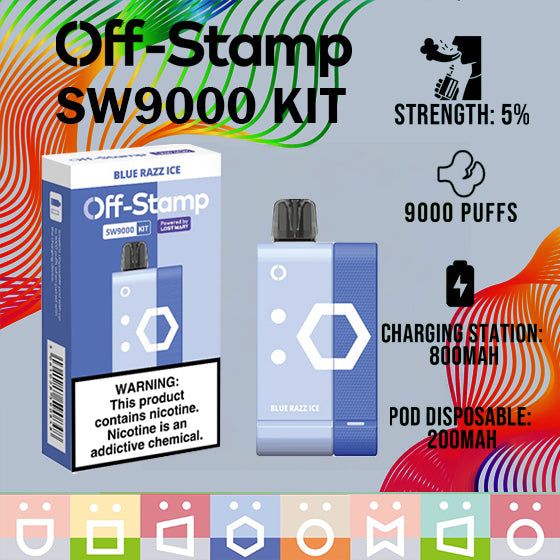 disposable vape|vape wholesale|vapes|disposables|off-stamp sw9000 kit|blue razz ice